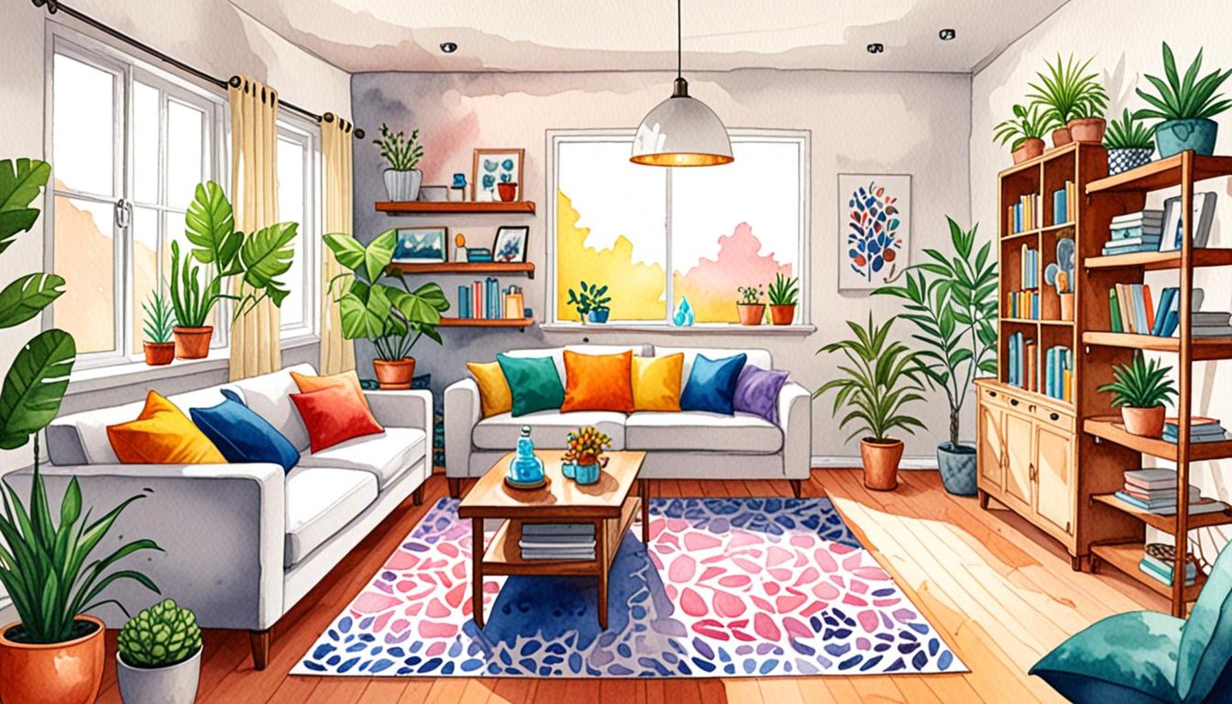 How to create a living space that promotes mindfulness and tranquility