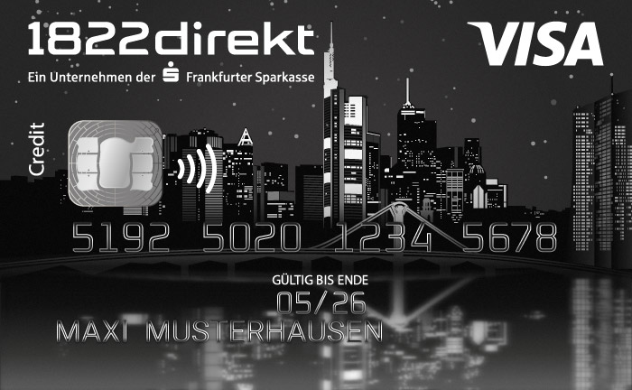 1822 Direkt Visa Gold Kreditkarte beantragen Leitfaden Tipps
